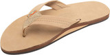 Rainbow Womens Single Layer Premier Leather with Arch Support Sandals - Sierra Brown - X-Large