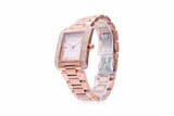 Michael Kors Emery Oversized Pave Rose-Gold Tone Ladies Watch MK4644