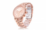 Michael Kors Ritz Chronograph Rose Gold-Tone Ladies Watch MK7223