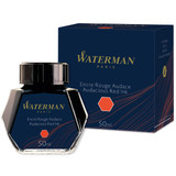 Waterman Fountain Pen Ink - Audacious Red - 50ml Bottle S0110730