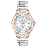 Bulova Marine Star Diamond Ladies Watch 98P187