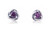 Pandora February Purple Eternity Circle Stud Earrings 292334C02 Pandora February Purple Eternity Circle Stud Earrings 292334C02