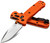 Benchmade Mini Bugout Axis Drop Point Knife - Orange Handle 533