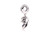 PANDORA Disney Cinderella Glass Slipper & Mice Dangle Charm 799192C01 PANDORA Disney Cinderella Glass Slipper & Mice Dangle Charm 799192C01