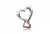 Pandora Two-tone Openwork Infinity Heart Charm 782642C00