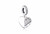 Pandora Heart & Angel Dangle Charm 792646C01 Pandora Heart & Angel Dangle Charm 792646C01