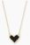 Kendra Scott Ari Heart Gold Metal Pendant Necklace in Black Drusy 4217717840 Kendra Scott Ari Heart Gold Metal Pendant Necklace in Black Drusy 4217717840