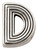 Pandora Reflexions Letter D Clip Charm - 798200 Pandora Reflexions Letter D Clip Charm - 798200