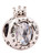 PANDORA Crown O Sterling Silver Charm With Clear Cubic Zirconia - 798266CZ