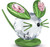 Swarovski Mouse Dulcis Green Figurine - Large 5619214 Swarovski Mouse Dulcis Green Figurine - Large 5619214