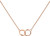 Daniel Wellington Elan Unity Necklace Rose Gold DW00400166 Daniel Wellington Elan Unity Necklace Rose Gold DW00400166