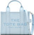 Marc Jacobs The Leather Small Tote Bag - Cloud Blue H009L01SP21-465