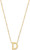 Kendra Scott Letter D Pendant Necklace Gold Metal 9608800271 Kendra Scott Letter D Pendant Necklace Gold Metal 9608800271