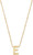 Kendra Scott Letter E Pendant Necklace - Gold Metal 9608800273 Kendra Scott Letter E Pendant Necklace - Gold Metal 9608800273