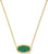 Kendra Scott Elisa Gold Short Pendant Necklace in Emerald Drusy 9608880981 Kendra Scott Elisa Gold Short Pendant Necklace in Emerald Drusy 9608880981