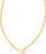 Kendra Scott Cailin Crystal Pendant Necklace Gold White Iridescent Crystal 9608803557 Kendra Scott Cailin Crystal Pendant Necklace Gold White Iridescent Crystal 9608803557