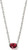 Kendra Scott Cailin Crystal Pendant Necklace Silver Burgundy Crystal 9608871650 Kendra Scott Cailin Crystal Pendant Necklace Silver Burgundy Crystal 9608871650