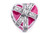 Pandora Magenta Present of Love Charm - 792047CZ Pandora Magenta Present of Love Charm - 792047CZ