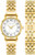 Anne Klein Bracelet Ladies Watch Set AK/4144GPST
