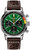 Breitling Top Time B01 Chronograph Ford Mustang 41 Green Dial Leather Automatic Mens Watch AB01762A1L1X1