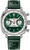 Breitling Top Time B01 Racing 38 Green Dial Leather Automatic Mens Watch AB01771A1L1X1