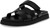 Steve Madden Mayven Womens Slide - Black Leather Steve Madden Mayven Womens Slide - Black Leather