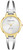 Anne Klein Two-Tone Silver and Gold Open Bangle Diamond Accent Ladies Watch AK/2627SVTT