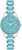 Anne Klein Silver-Tone Turquoise Resin Link Bracelet Glossy Dial Ladies Watch AK/3213TQSV
