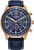 Citizen Weekender Sport Chronograph Blue Dial Rose Gold-Tone Mens Watch CA4503-00L