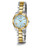 Guess Mini Luna Blue Dial Two-Tone Ladies Watch GW0687L4
