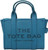 Marc Jacobs The Leather Small Tote Bag - Harbor Blue H009L01SP21-443