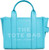 Marc Jacobs The Leather Small Tote Bag - Pool Blue H009L01SP21-444