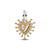 Pandora Radiant Heart Double Dangle Charm 764141C01