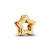 Pandora Reflexions star clip charm in 14k gold-plated 768706C00