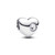 Pandora Engravable Clear Stone Heart Charm 794161C04