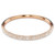Swarovski Sublima Bangle - Snow Pave - White - Rose Gold-tone Plated - Medium 5688611