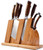 TUO Cutlery Knife Set with Wooden Block - Honing Steel and Shears - Pakkawood Handle TC0710 TUO Cutlery Knife Set with Wooden Block - Honing Steel and Shears - Pakkawood Handle TC0710