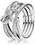 PANDORA Sparkling Ribbon and Bow Ring 190995CZ-62 PANDORA Sparkling Ribbon and Bow Ring 190995CZ-62