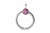 Pandora Moments Small Pink Pave O Pendant - 399097C02 Pandora Moments Small Pink Pave O Pendant - 399097C02