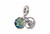 Pandora Star Wars Yoda Dangle Charm 799501C01 Pandora Star Wars Yoda Dangle Charm 799501C01