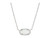 Kendra Scott Signature Elisa Rhodium Plated and White Kyocera Opal Pendant Necklace - 4217714172 Kendra Scott Signature Elisa Rhodium Plated and White Kyocera Opal Pendant Necklace - 4217714172