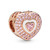 PANDORA Hearts on Hearts PANDORA Rose Charm - 788097NPR PANDORA Hearts on Hearts PANDORA Rose Charm - 788097NPR