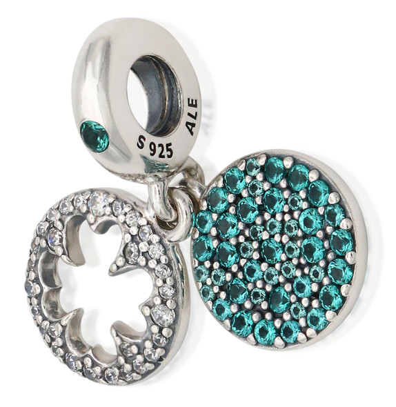 果物 Charm_che PANDORA Dazzling Snowflake Charm - 796358CZ - Jacob Time Inc