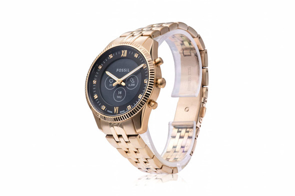 Fossil Hybrid Smartwatch HR Scarlette Gold-Tone Stainless Steel FTW7045