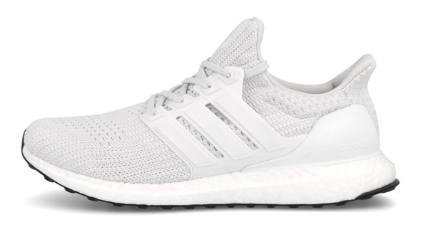 adidas Mens Ultraboost 4.0 DNA Running Shoe - White/White/Black