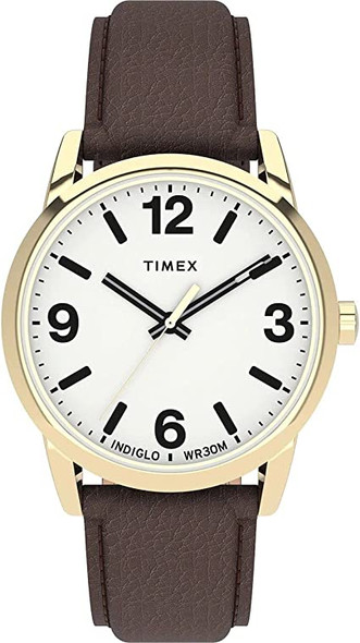 Timex Easy Reader Bold Leather Mens Watch TW2U71500