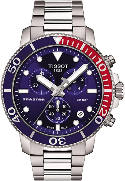 Tissot Seastar 1000 Chronograph Mens Watch T1204171104103