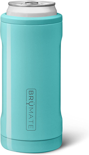 Brumate Hopsulator Slim Insulated Slim Can-Cooler - Aqua HS12AQU