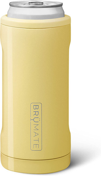 Brumate Hopsulator Slim 12-oz. Rose Gold Can Cooler