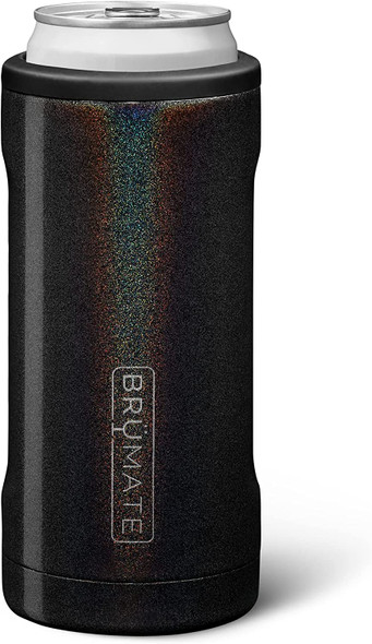 Brumate Hopsulator Slim Insulated Slim Can-Cooler - Glitter Charcoal HS12GCH